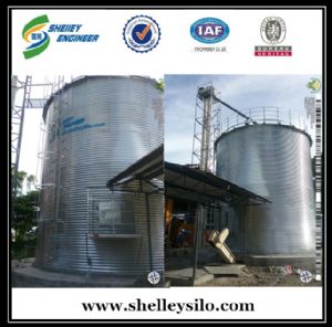 500t bolted assembly galvanized grain silo price for sale